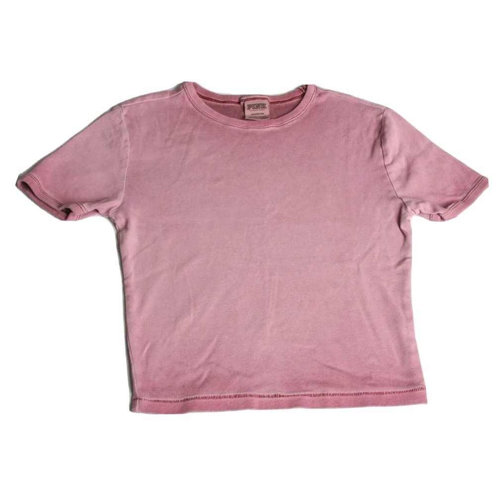 Victoria Secret PINK Shirt Womens T-Shirt Ladies 170/88A Size Small S/P - Picture 1 of 10